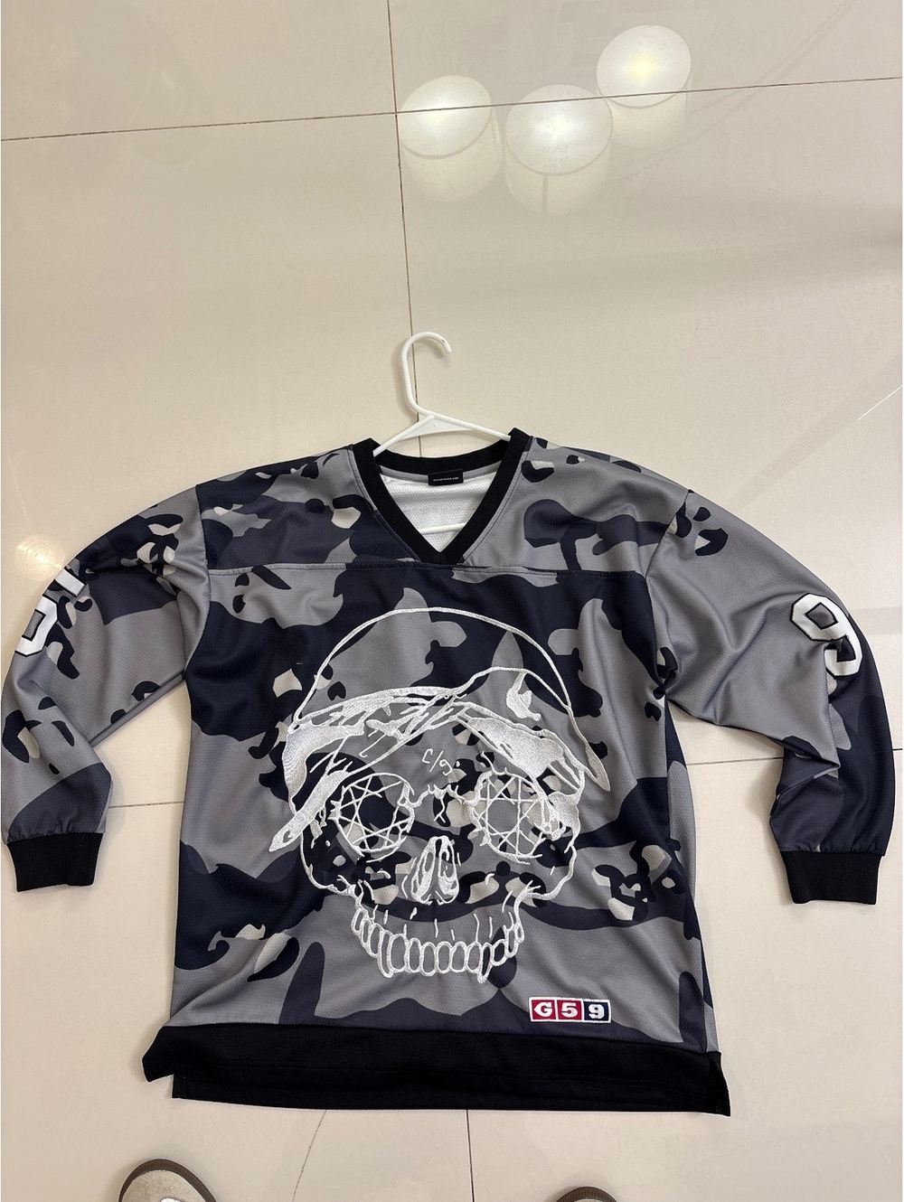 Grey Five Nine embroidered Hockey Jersey